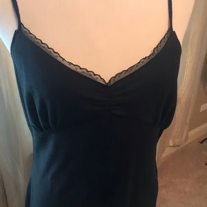 GUESS Faux Suede Slip Dress SZ L   NWT